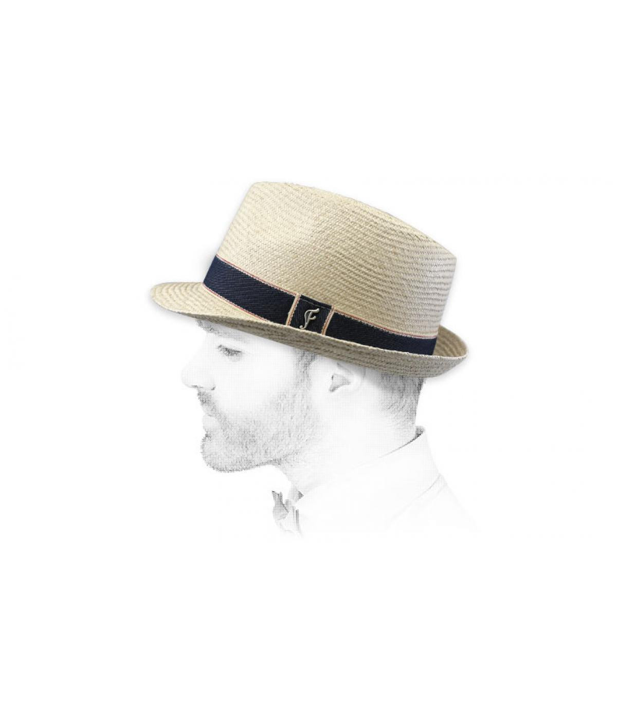 trilby paja beis Jipi beige